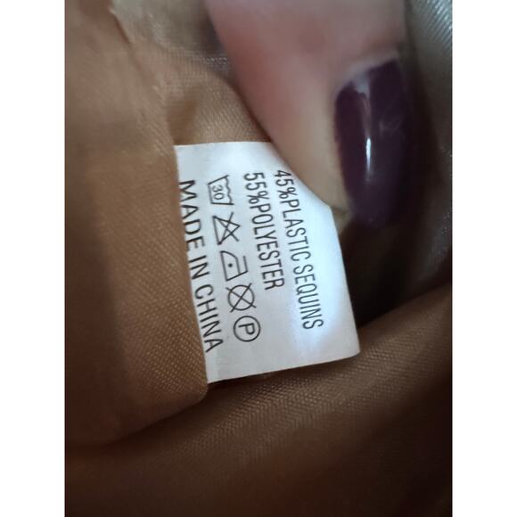 Tote Bag Kiss Print Canvas Bag 17x14.5x3 - Broken Zipper - Picture 7 of 7